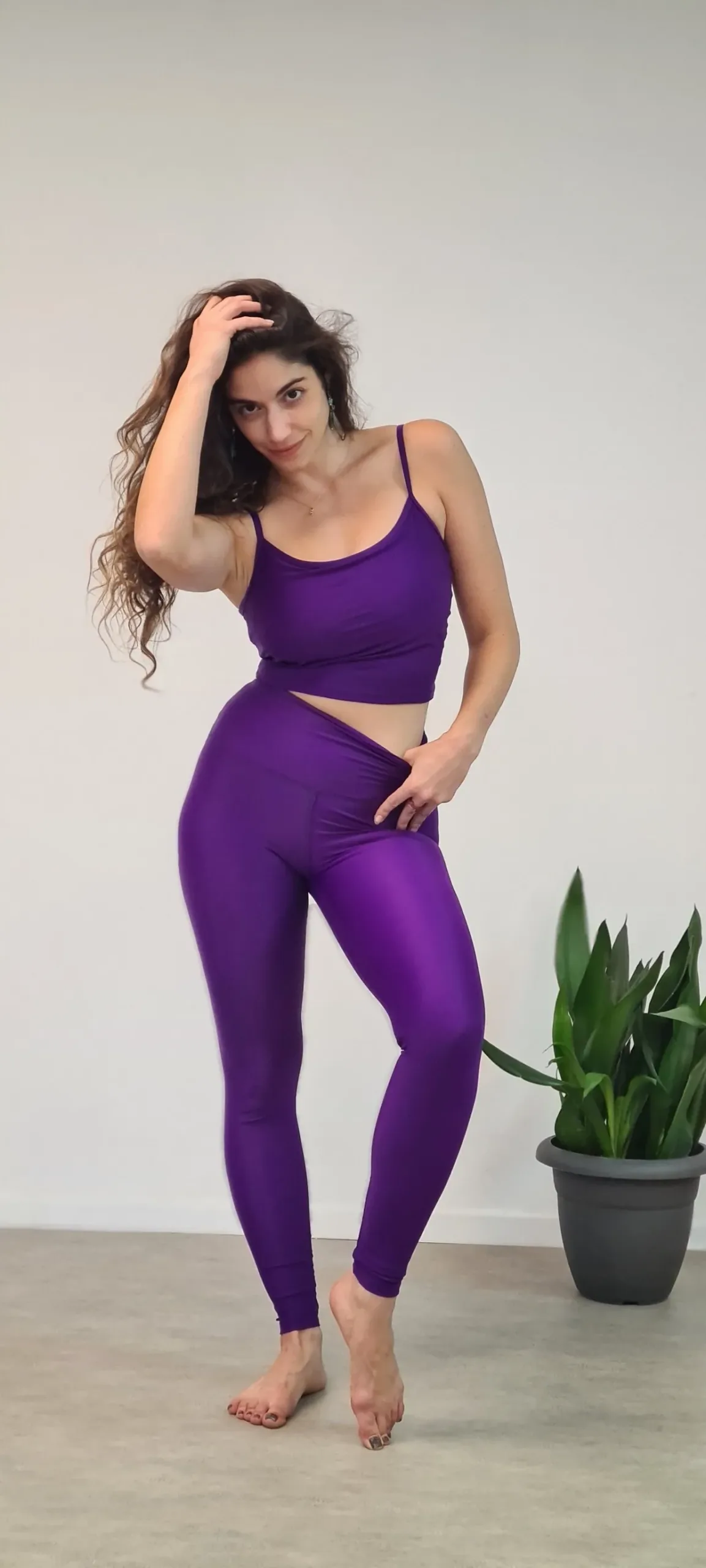 גופיית רומי סגולה